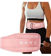 Lifting Belt Women (4 Inch Wide) Self-Locking Weightlifting Belt for Ladies Gym Cross Training, B...