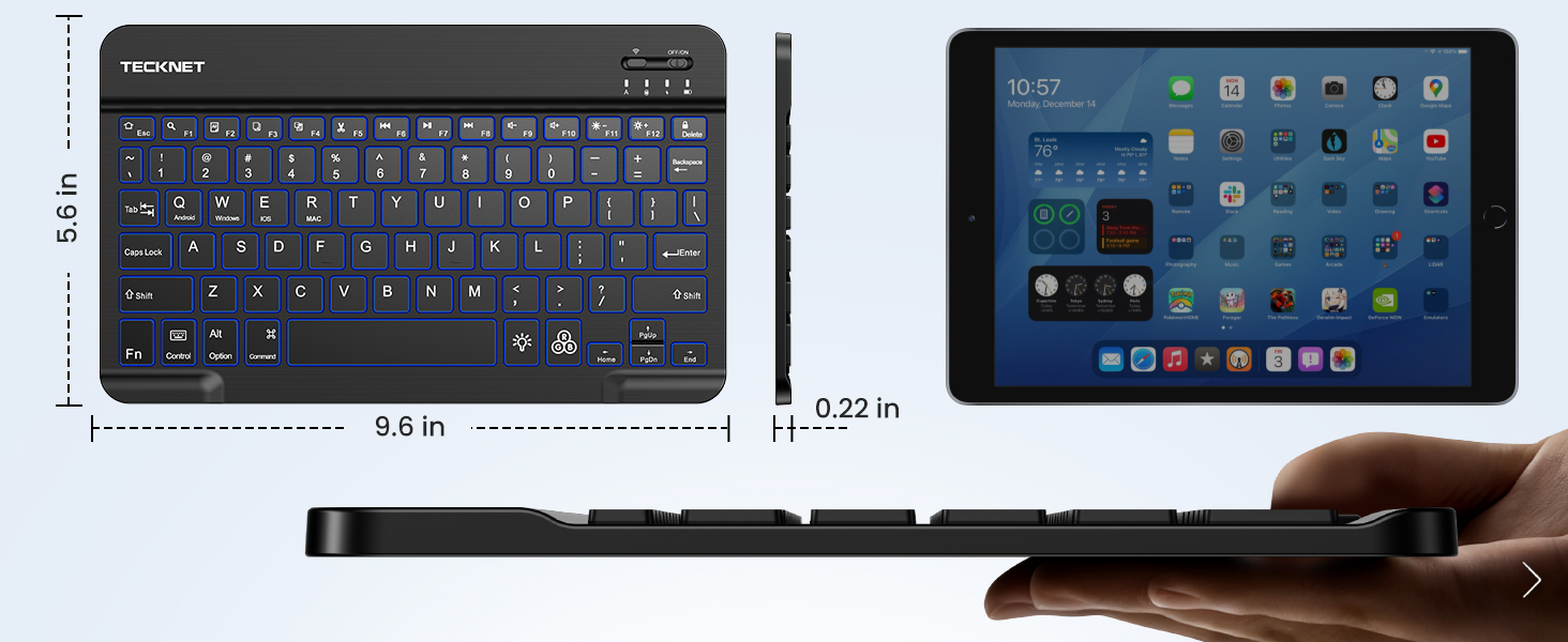 small keyboard wireless