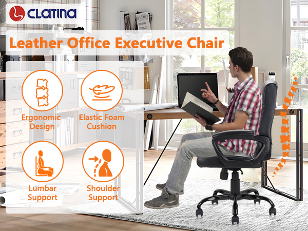 Leather Office Executive Chair