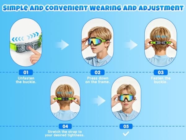 kids swimming goggles