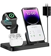 3 in 1 Charging Station for Apple Devices Charging Stand Compatible with iPhone 14/14 Pro/13/12/1...