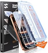 SMARTDEVIL 2 Pack for iPhone 17 Pro Max Screen Protector, 9H Hardness Military Grade Shatterproof...