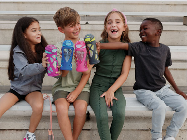 zulu torque kids water bottle