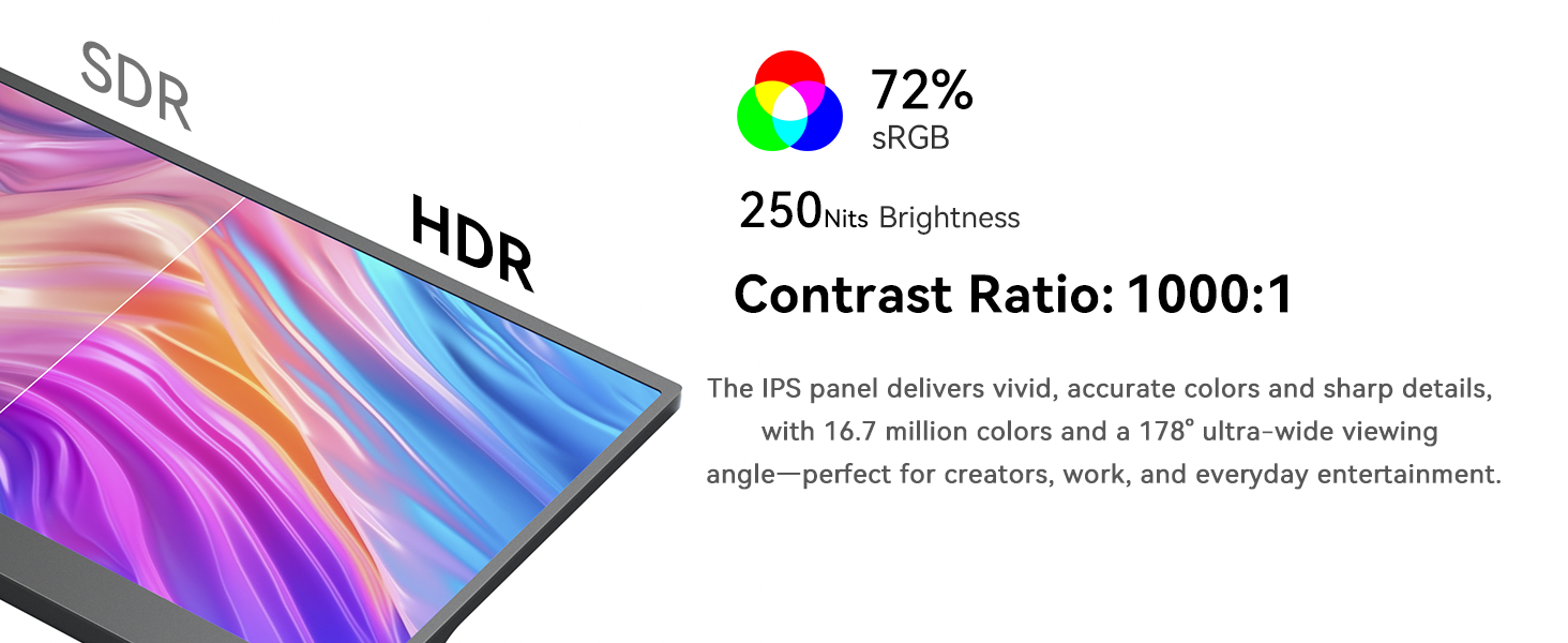 Portable Monitor HDR