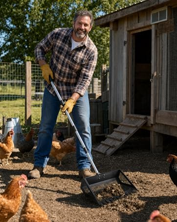 chicken poop scooper