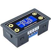 Icstation 12V Timer Relay, DC 6-30V Time Delay Relay with MOS Voltage Output Cycle Timer LCD Disp...