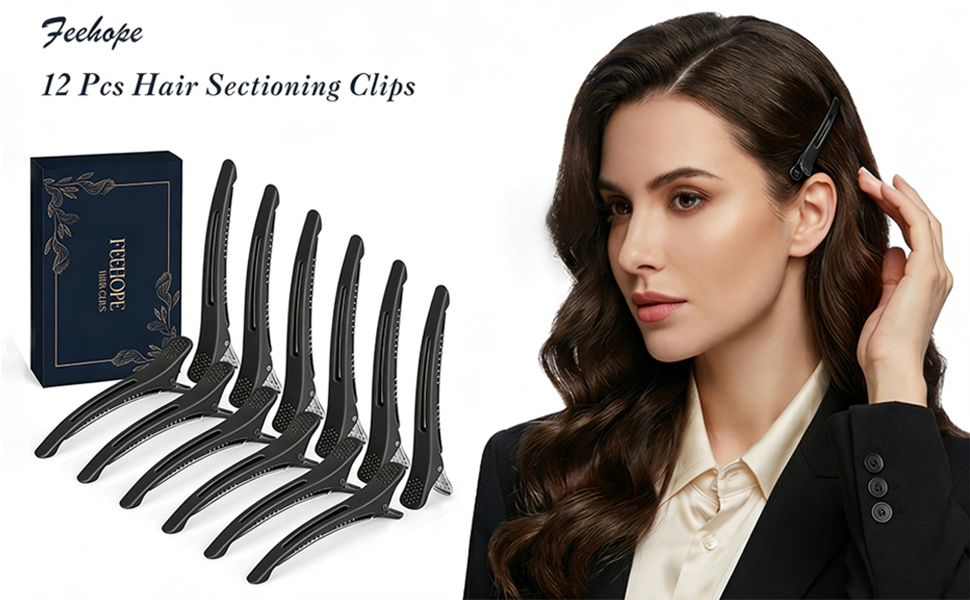 hair sectioning clips