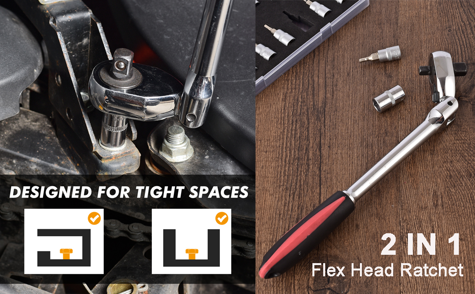 3/8 flex head ratchet