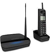 EnGenius FreeStyl 2, Extreme Long Range, Expandable up to (9) Handsets, 900 MHz, Analog Cordless ...