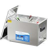 KUNPHY Ultrasonic Jewelry Cleaner, 32L(8.45gal) 40kHz Ultrasonic Cleaner with Heater, Degas &amp; Tim...