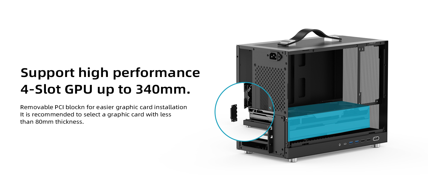 4-slot GPU 340mm