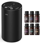 Product Image Waterless Essential Oil Diffuser, Rechargeable Scent Diffusers with Hotel Scent Dif...