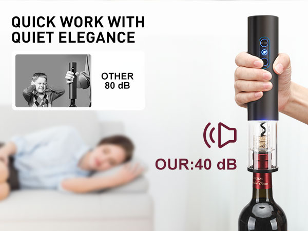 electric wine bottle opener