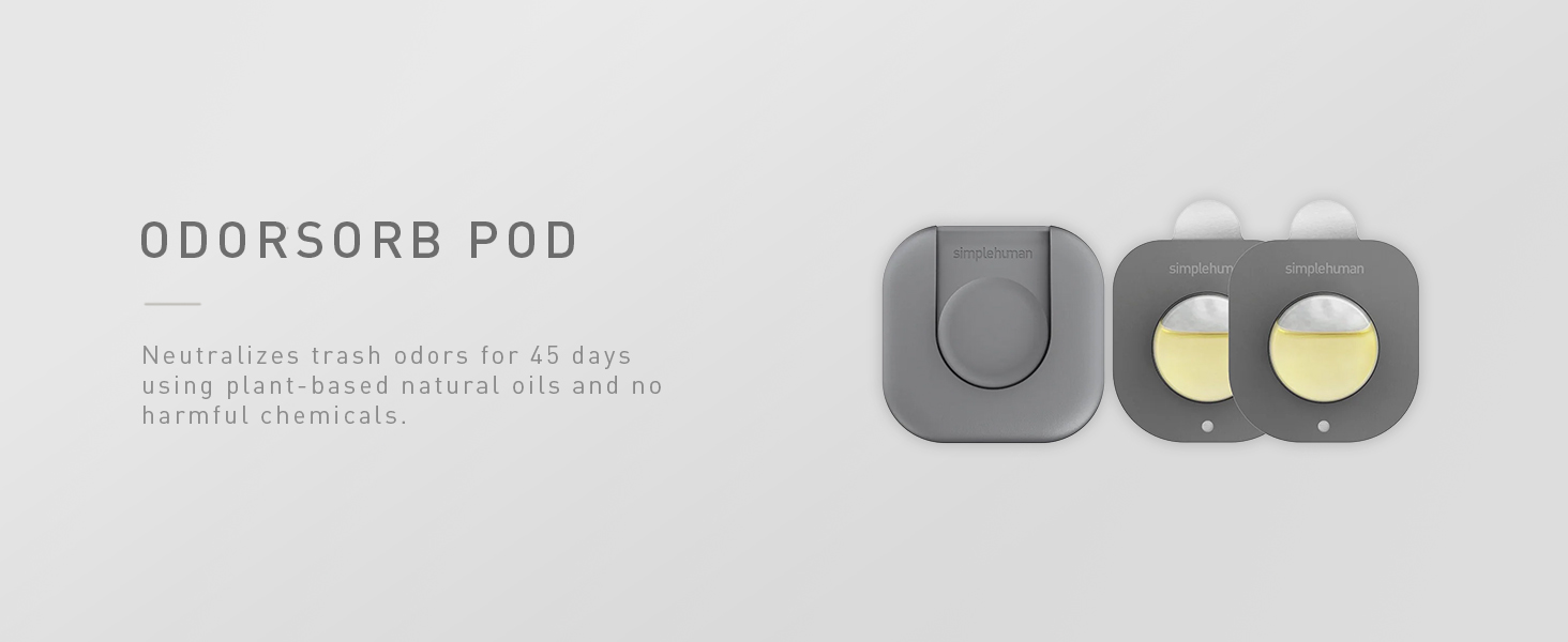 Odorsorb Pod | Neutralizes trash odors for 45 days using plant-based natural oils