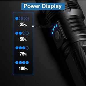 Rechargeable flashlights