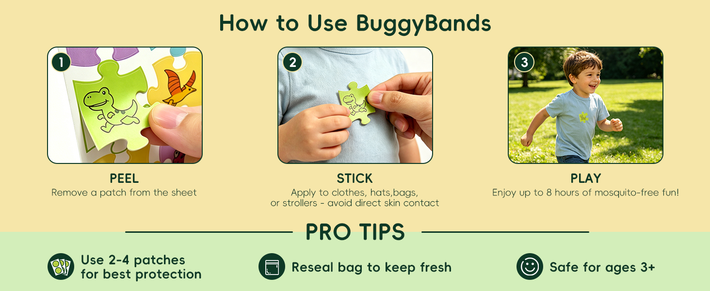 mosquito repellent patches