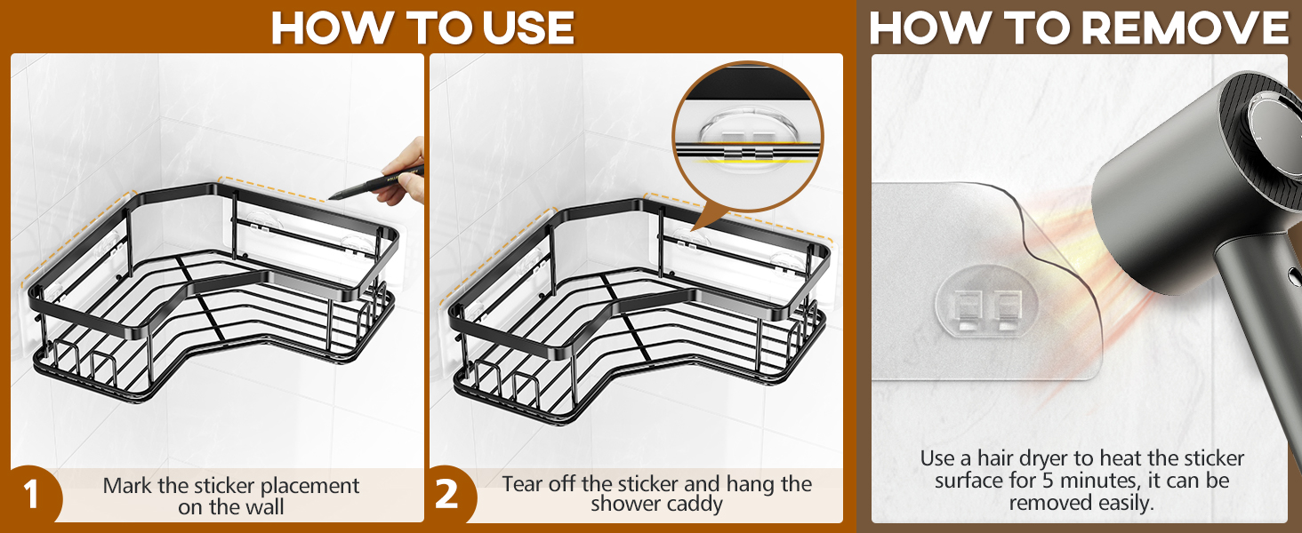 shower storage