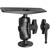 WINDFRD 2.25"/D Size Fish Finder Mount for 9" to 12" Large Fishfinder with Wrench, Super Load-Bea...