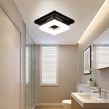 Anmaice 8in flush mount dimmable led ceiling light fixtures Hallway Balcony Cloakroom lights