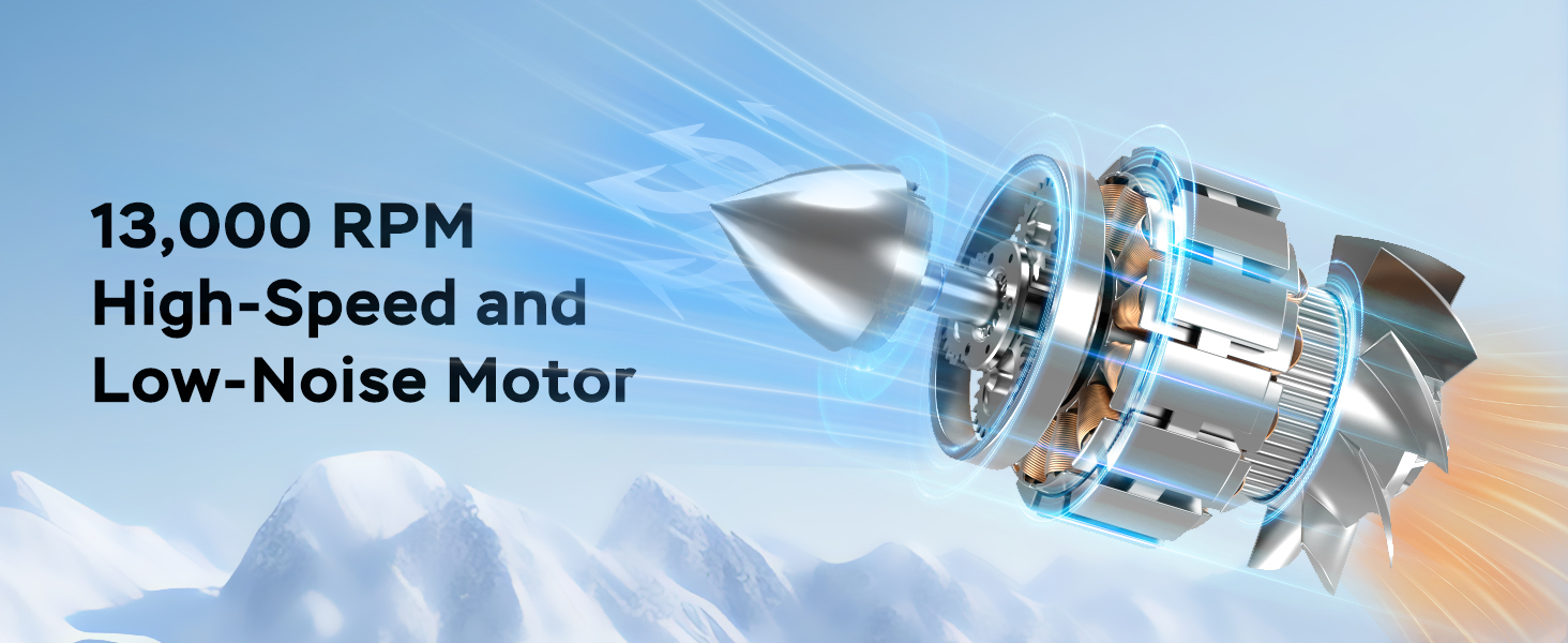 13000RPM high-speed motor