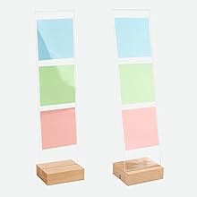 Lxmxgk 2 Pcs Monitor Memo Board