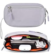 CAAORDKSO Electronic Organizer Pouch Bag, Cord Organizer Case Travel Cable Organizer Bag Waterpro...