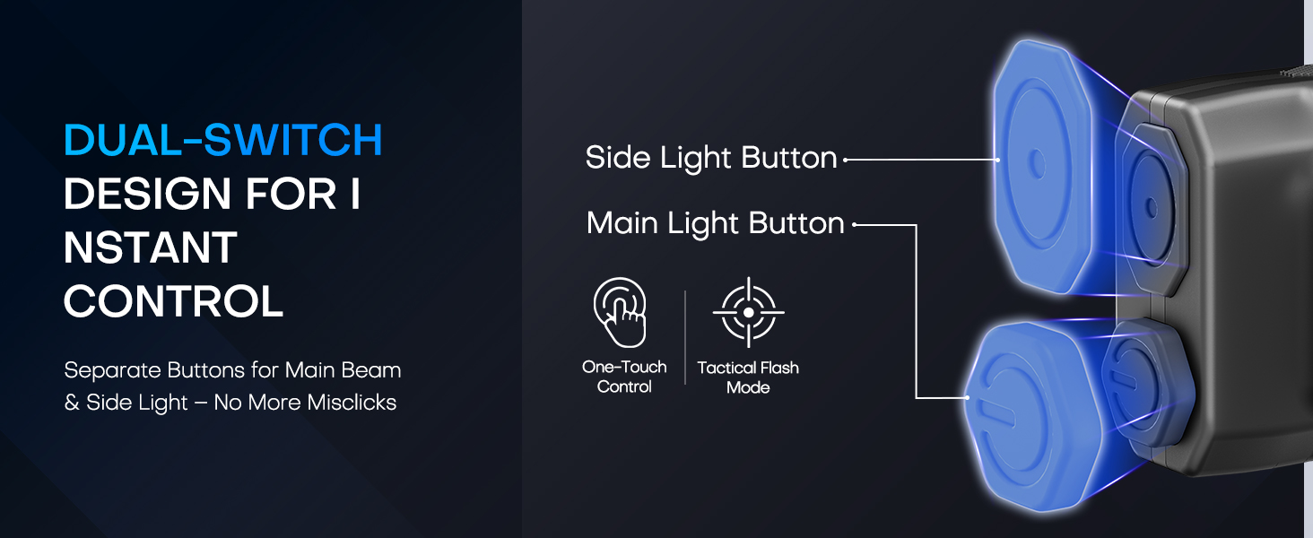 Tactical Flashlight Rechargeable Pocket LED Flashlight