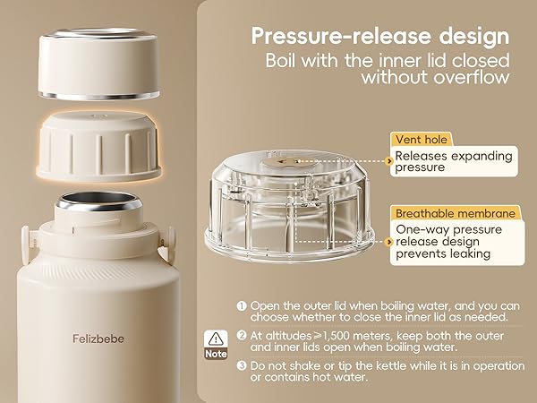 portable kettle for hot water
