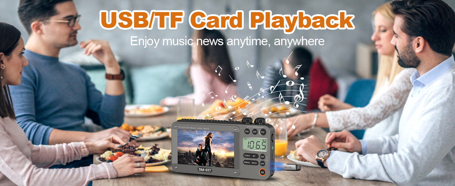 AM FM SW Video Radio