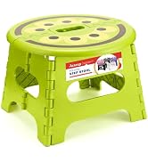 ACSTEP 9 Inch Folding Step Stool for Kids, Sturdy Collapsible Step Stool Foldable Up to 300 lbs f...