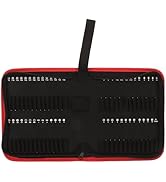 Housoutil Tool Pouch Driver Bit Oxford Cloth Bag, Small Tool Storage, Portable Handheld Organizer...
