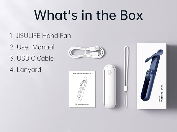 portable handheld fan