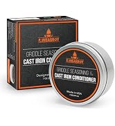 AWEASROY Griddle Seasoning for Blackstone and Cast Iron and Carbon Steel Seasoning, Maintain a Cl...