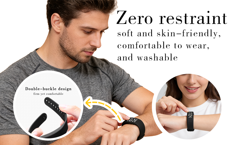 vibrating alarm wristband