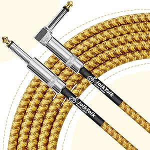 Yellow Guitar Cable1