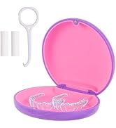 ACSKD Aligner Case, Slim Retainer Box for Travel, Retainer Case Compatible with Invisalign Aligne...