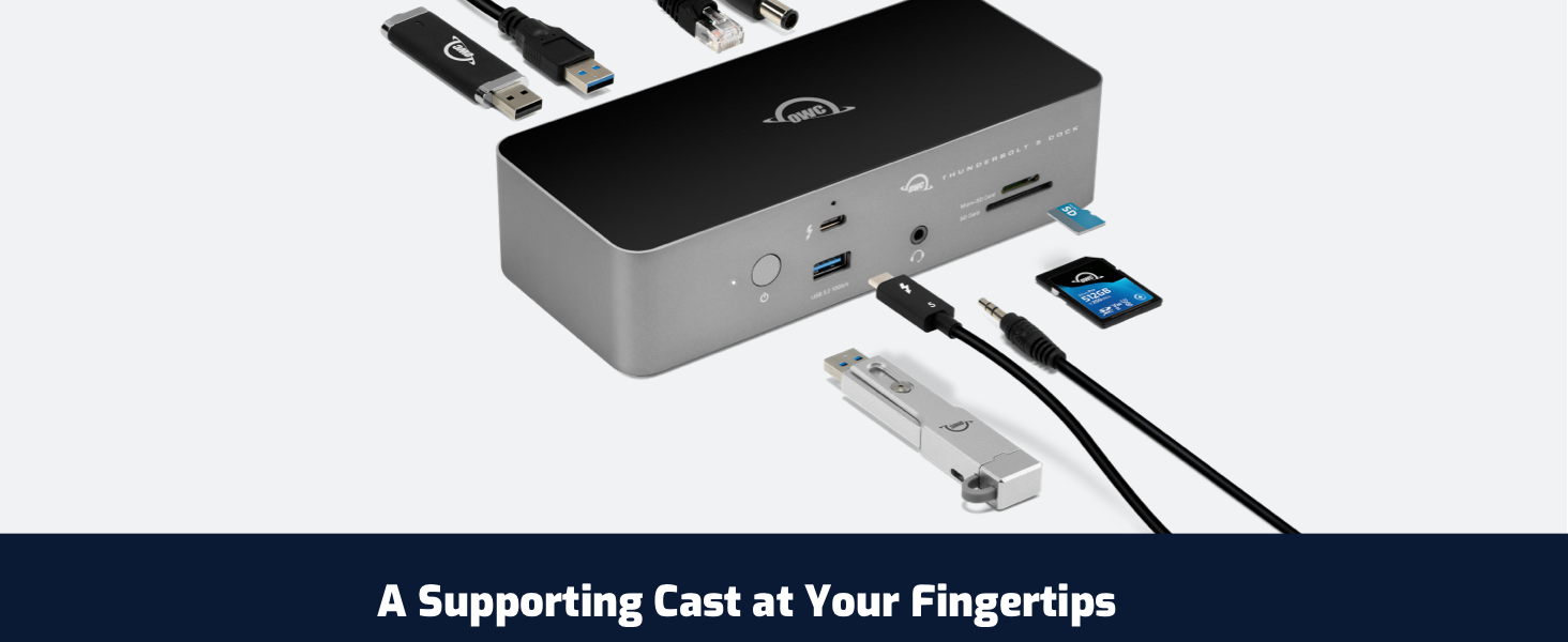 A Supporting Cast at Your Fingertips