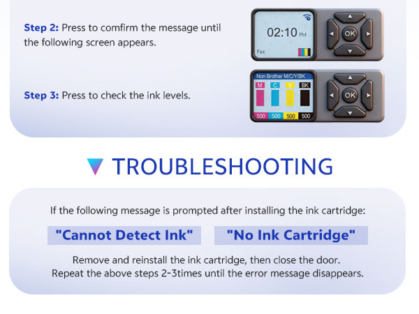 LC406XL ink cartridge for Brother