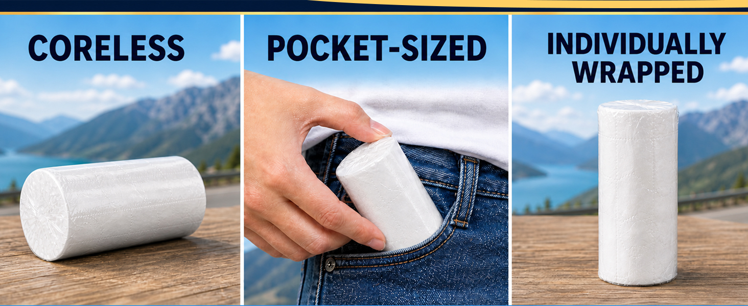 Travel Toilet Paper