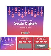 OHOME 40 Scratch Off Date Card for Women Men,Couples Gifts for Boyfriend Girlfriend | Gifts for W...