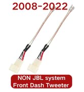 RED WOLF Car Front Dash Tweeter Speaker Harness for 2008-2022 Toyota RAV4 Highlander Scion, 2010-...