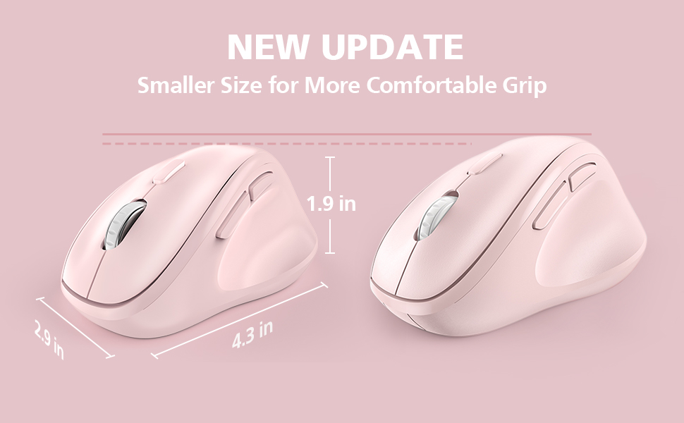 wireless mouse pink