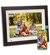 MAEZOE Wooden Digital Picture Frame with 32GB Memory, 10.1 inch 1280x800 IPS HD Touch Screen, Aut...