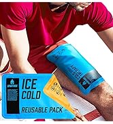 Sparthos Ice Packs for Injuries - Reusable Soft Gel Hot Cold Icepack - Medical First Aid Pain Rel...