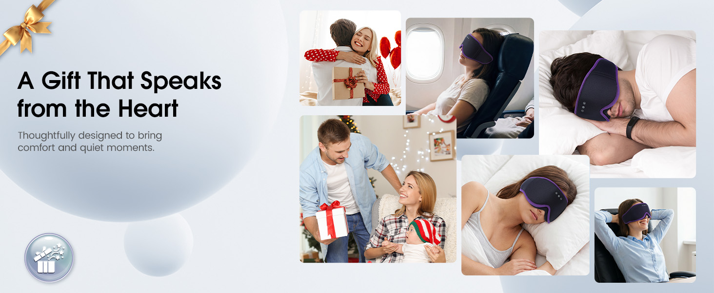 3D Sleep Headband Headphones
