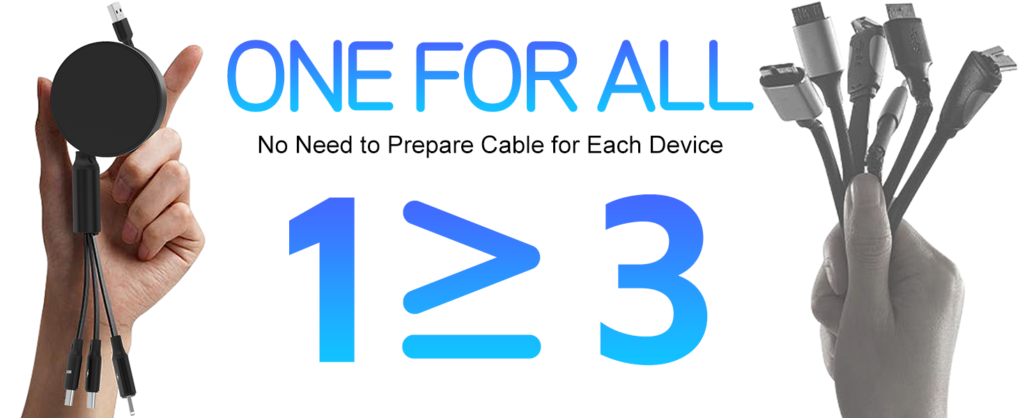 multiple charger cord