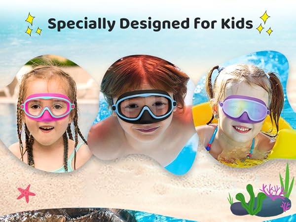 swim goggles for kids 3-14