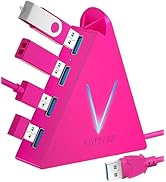 USB Hub 3.0, JoyReken 4-Port USB Splitter for Laptop, Ps4 Keyboard and Mouse Adapter Compatible w...