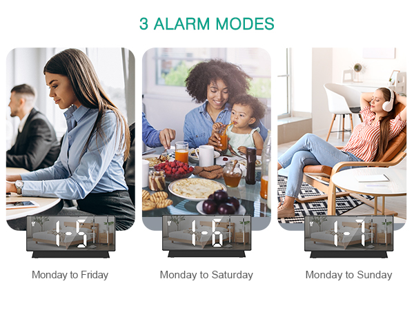 Projection Alarm Clock, Digital Clock