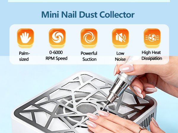 Nail Dust Collector 